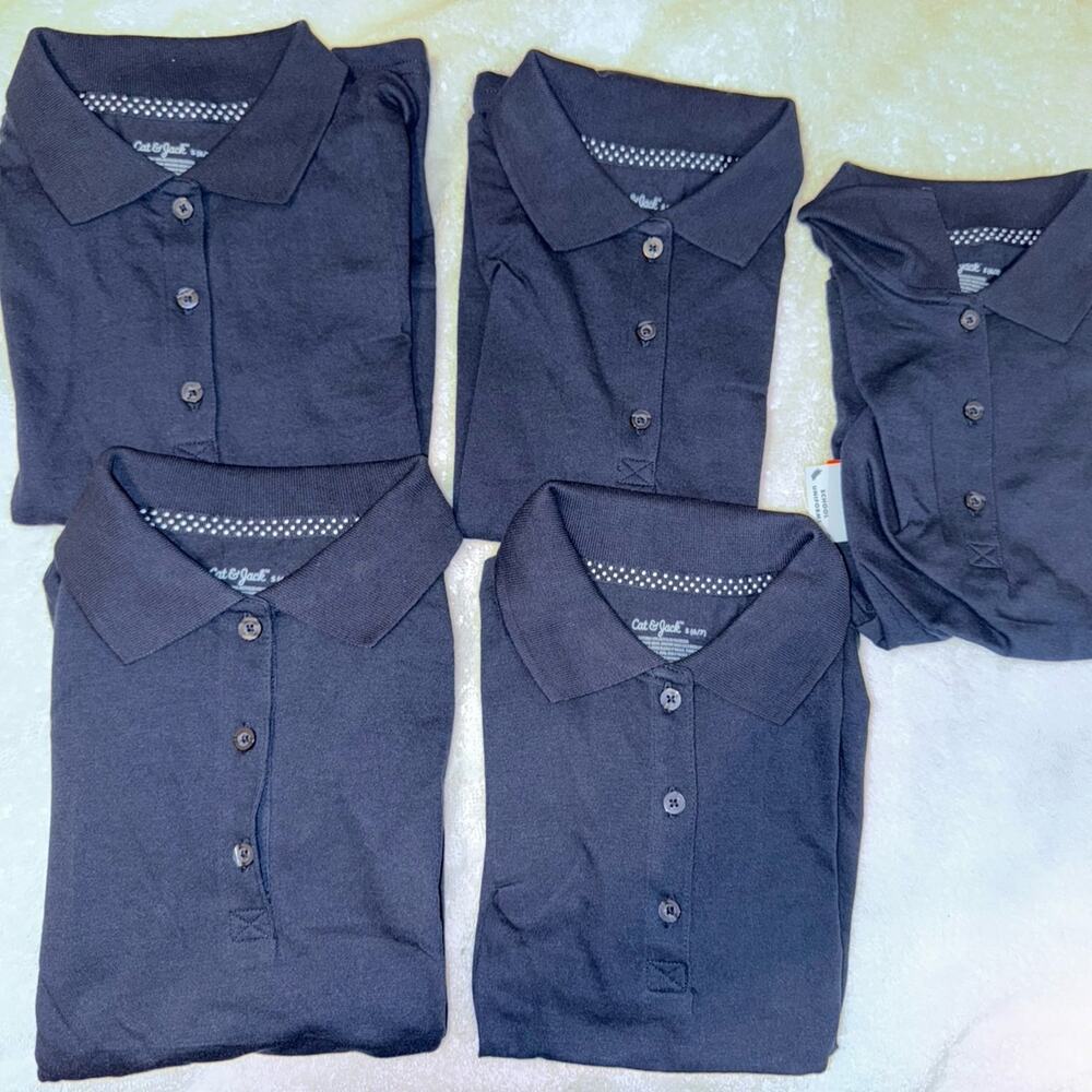 Girls polo shirts - 6/7